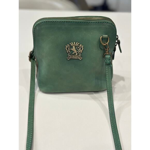 Pratesi Grained Leather Crossbody - Picture 1 of 7